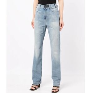 NEW RtA Faded Straight-Leg Jeans